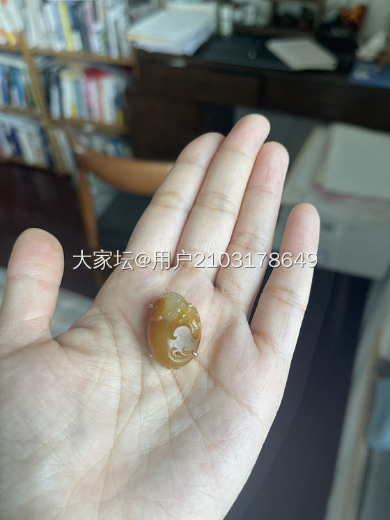 纯玉种黄qin貔貅_和田玉