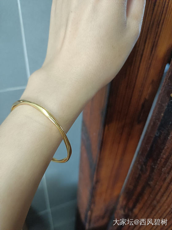 莫比乌斯环_福利社手镯金