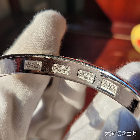 老宝成 小鸟枇杷珍珠底半蒜_匠人银