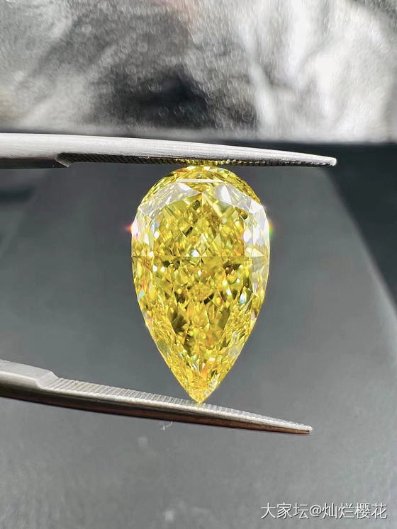 超大直径水滴 GIA裸石
5.09ct. Fancy Vivid Yellow...._钻石