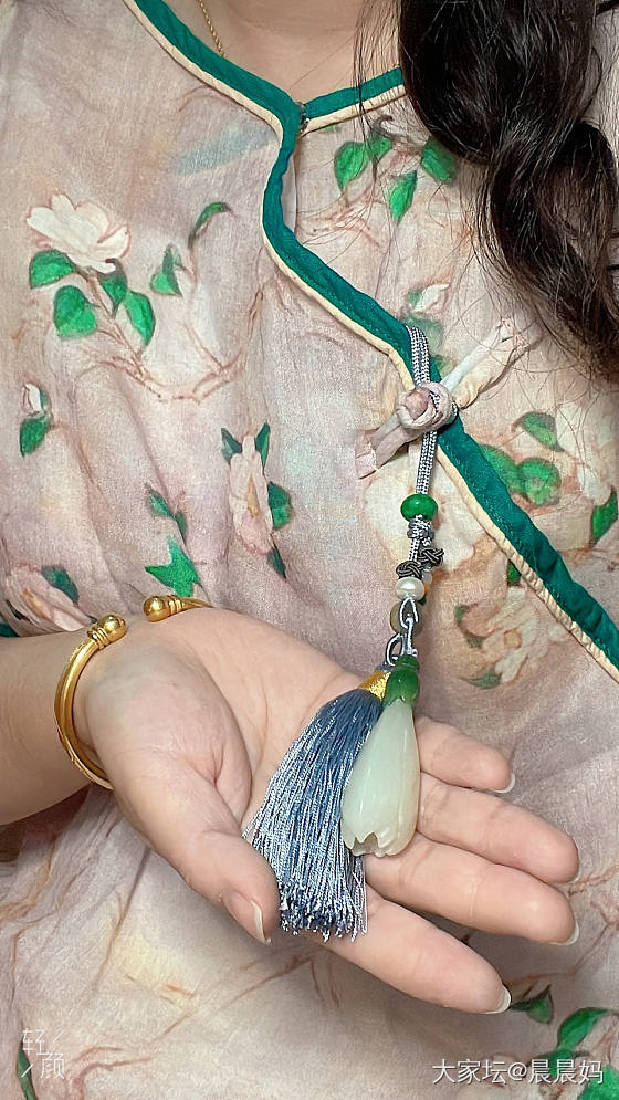 想看你们戴的最久的镯子_手镯银