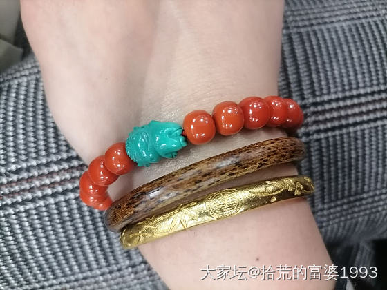 想看你们戴的最久的镯子_手镯银