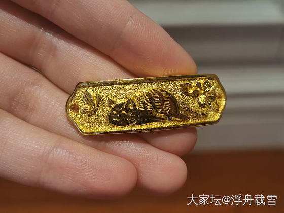 新到的手牌～大家觉得趴趴猫好看吗_匠人打金金