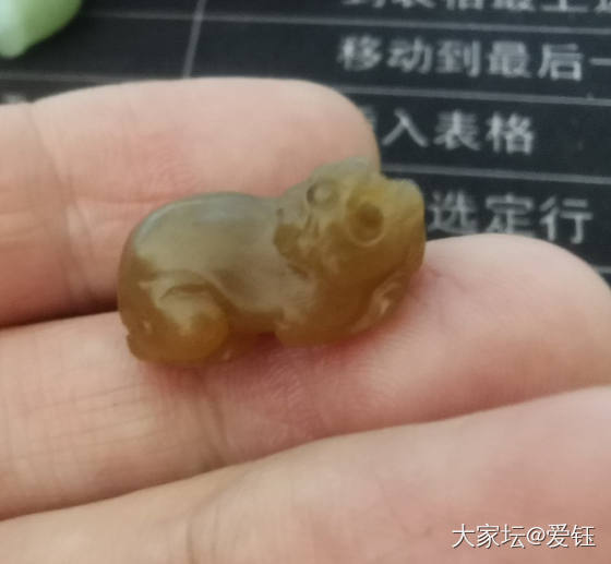 一直喜欢小玩意，来留个影_和田玉