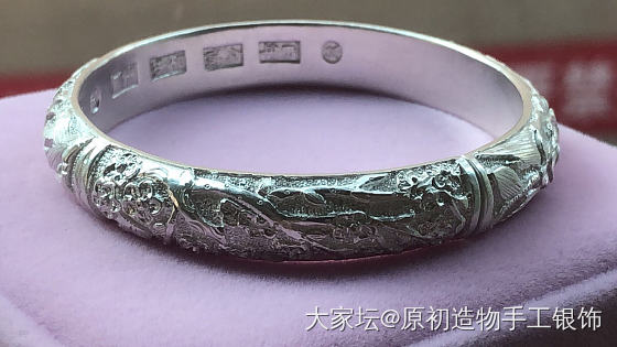 手工手工手工银镯_银