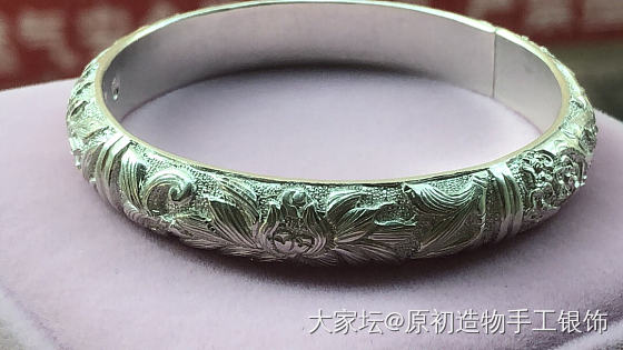手工手工手工银镯_银
