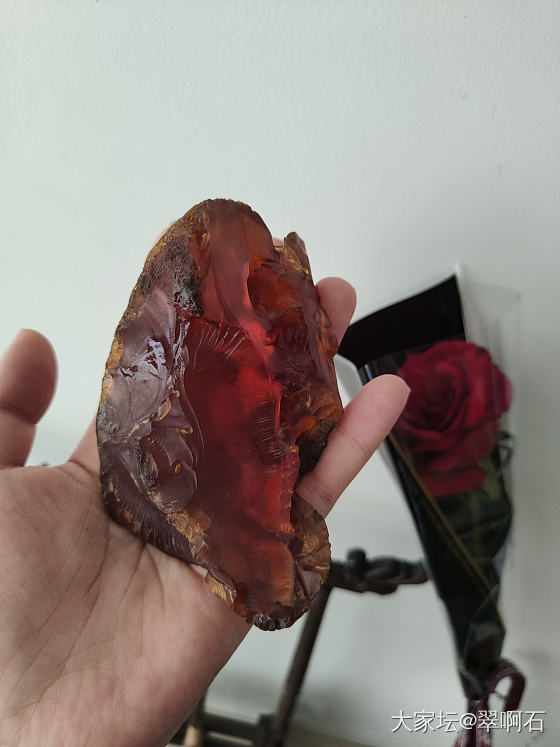 老玉 老翡翠玉人 琥珀_首饰