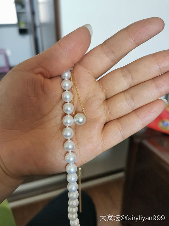 最近又长草珍珠，求大神指点！_项链珍珠有机宝石