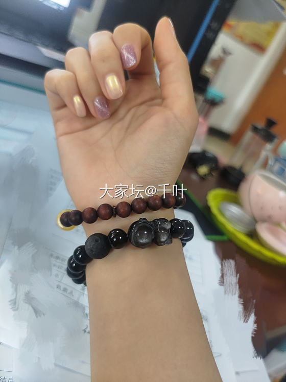 文玩“少女”的中元节搭配_水晶木