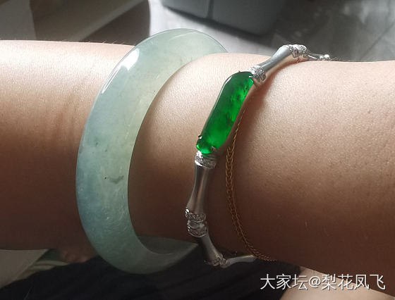 收到了_镶嵌翡翠