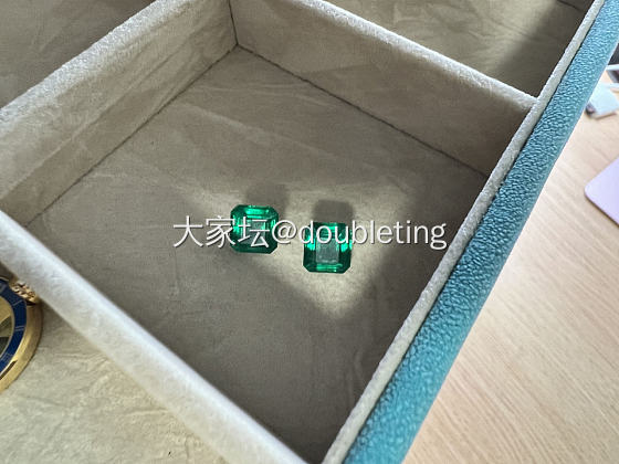 5.28祖母绿一对，vivi green，吉尔德证书_名贵宝石