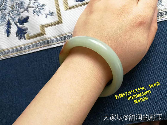 籽料手镯们（记录于2022.08.23）_和田玉