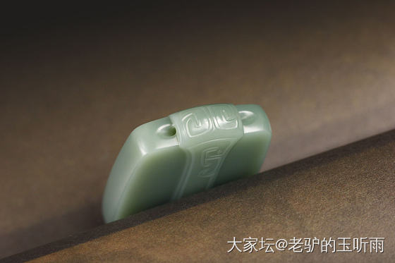 先来一组
瓷蓝 雅致～_和田玉