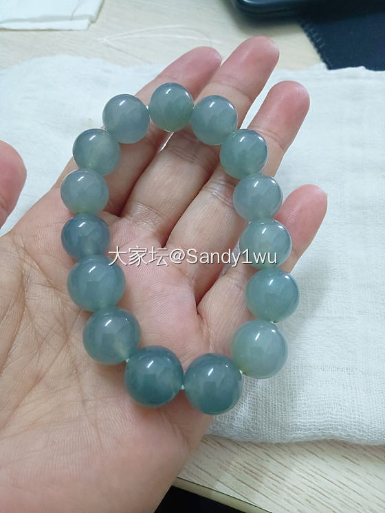 今儿跟珠子干上了！都是很多年前的东西，我是貔貅😂_珠串