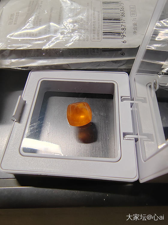 芬达石糖塔收到啦，准备抄小红书那个款式_彩色宝石