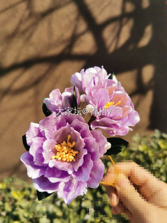 非遗绒花_手工diy