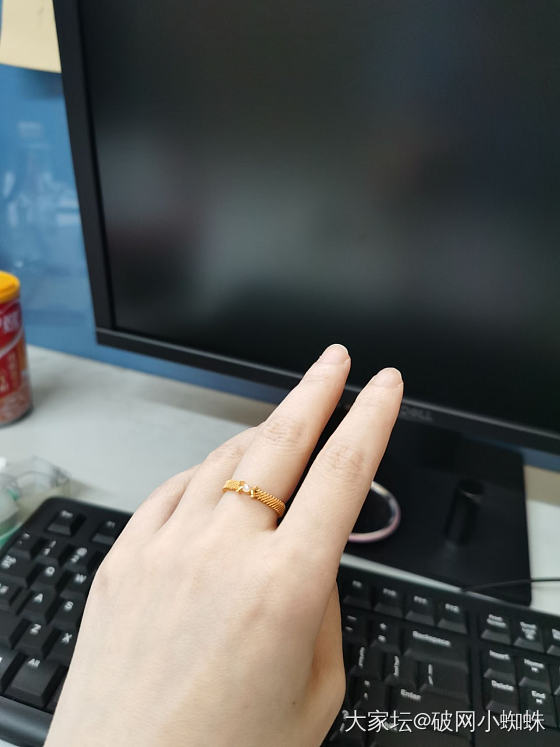 超可爱的小戒指_戒指金
