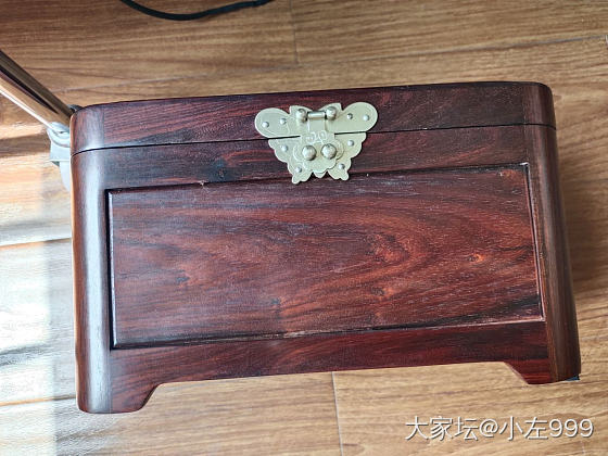 大红酸枝提盒_首饰盒