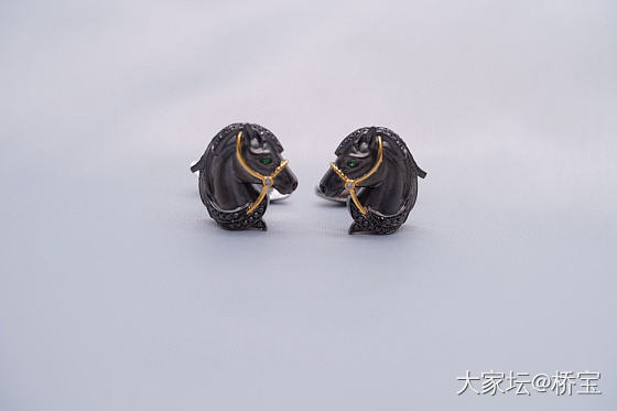 男士的浪漫珠宝—骑士袖口纽扣_首饰