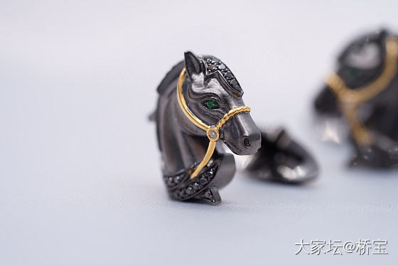 男士的浪漫珠宝—骑士袖口纽扣_首饰