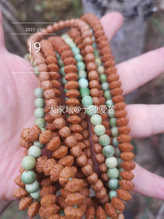 大自然盘串可以不？_文玩松石