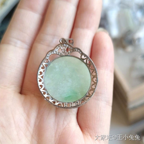 一些925银镶翡翠出闲置啦_翡翠