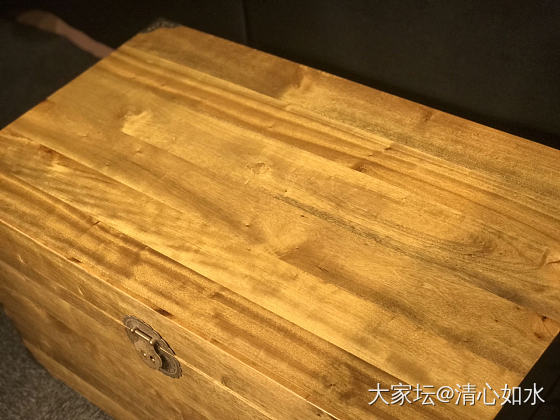 金丝楠木储物箱_木