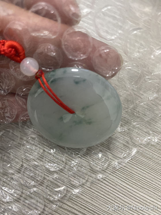 翡翠平安扣_平安扣翡翠