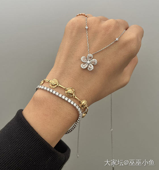 小玫瑰配碎钻_钻石