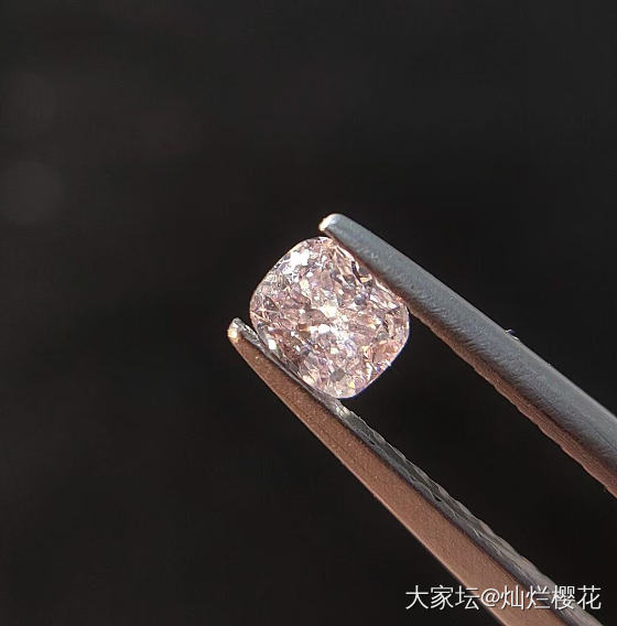 粉钻！Fancy Light Purpish Pink SI2 0.41ct 
..._钻石