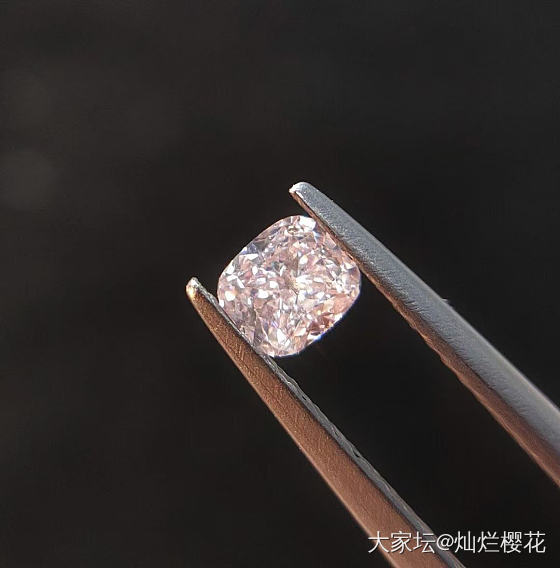 粉钻！Fancy Light Purpish Pink SI2 0.41ct 
..._钻石