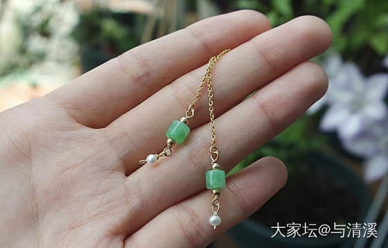 出坑回血，橄榄绿镯子，阳绿水滴耳坠，甜绿路路通耳线，阳绿桃心戒指_翡翠