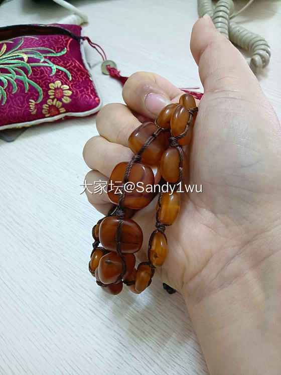 两条串儿，怎么改造好呢？_琥珀蜜蜡