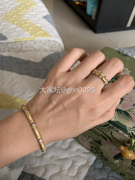很喜欢的K金首饰_K金