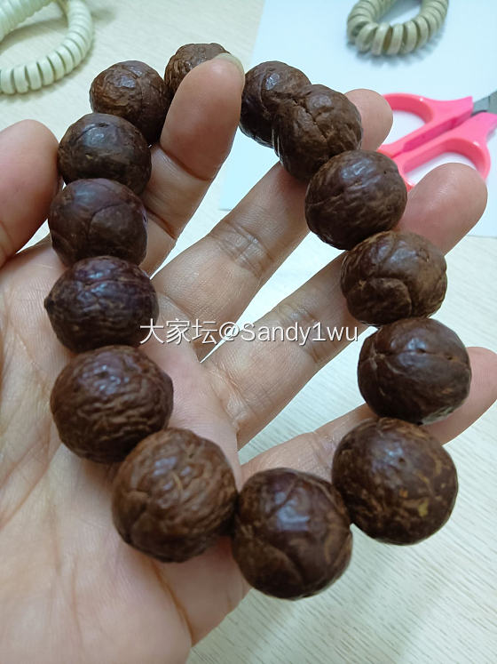 巧克力豆，吃么？！😜_文玩菩提子