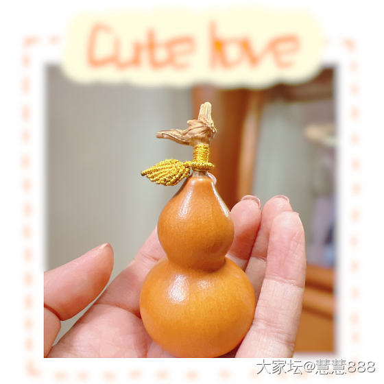 家里某个属于自己的治愈小角落……_葫芦编绳翡翠金