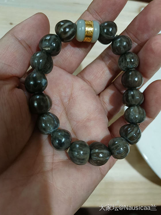 队友看到我用草珠子穿手串📿，推荐我图一，说这个也让我穿串吧😂😂😂_菩提子