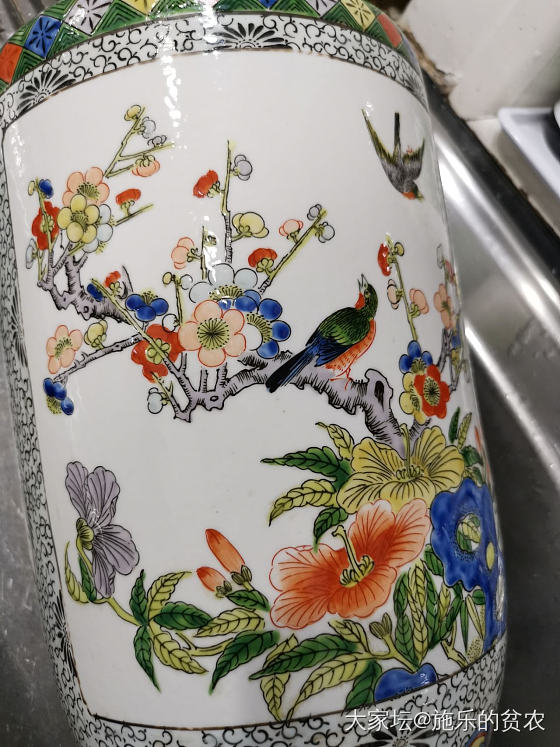 给棒槌瓶洗澡_收藏
