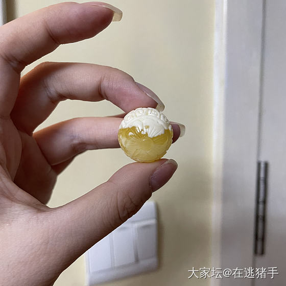 回文蜜蜡圆珠_琥珀蜜蜡