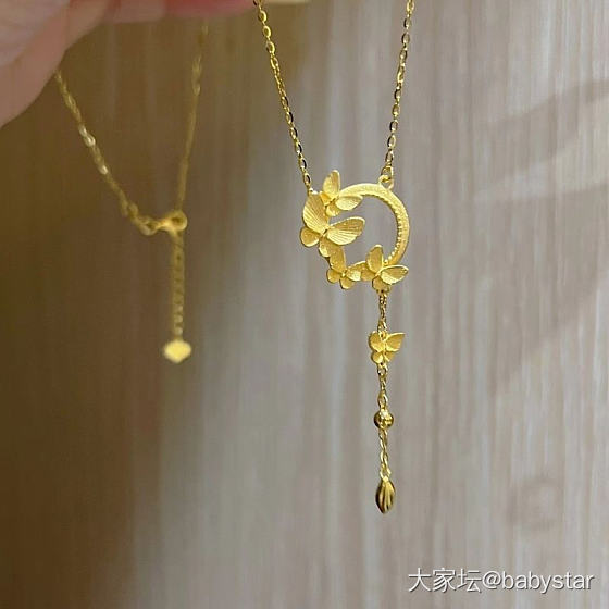 莫名心动～这个蝴蝶花环好看哎_金