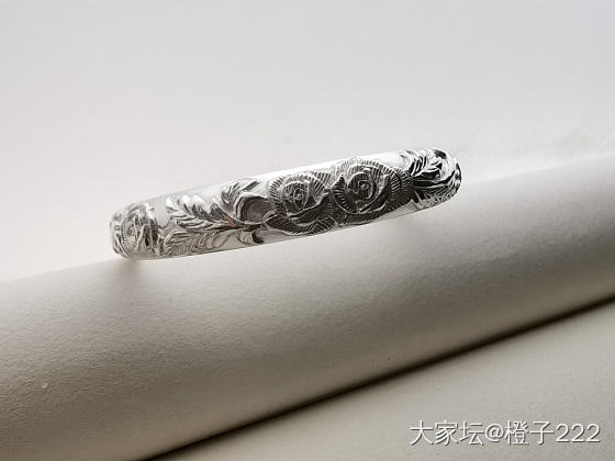 坐等收货_手镯银