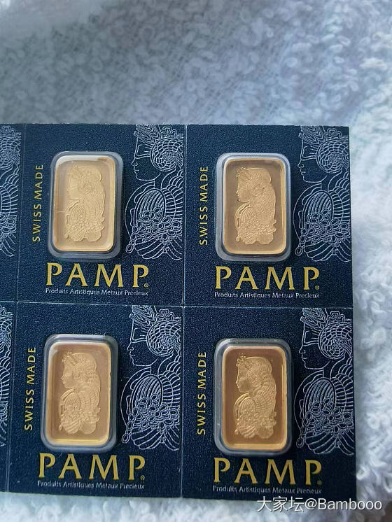 财富女神pamp人在美国🇺🇸购入25x1g_金