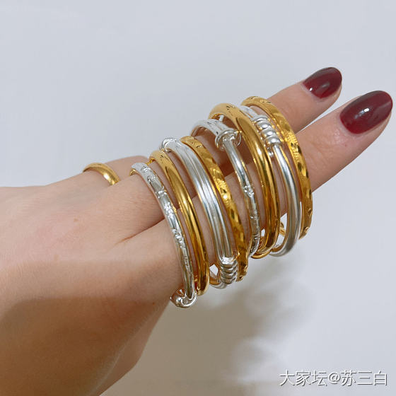 坛二代的八环！_首饰银金