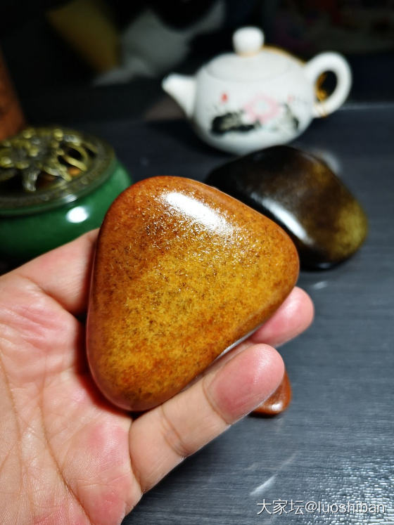 美玉天成，玩籽_白玉和田玉