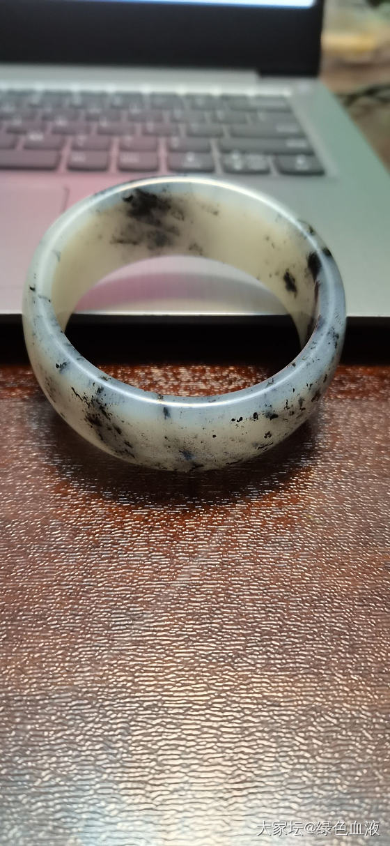 标本之一，假青花，可以当参考_和田玉