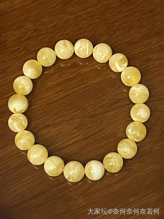 两串蜜蜡_串珠琥珀蜜蜡