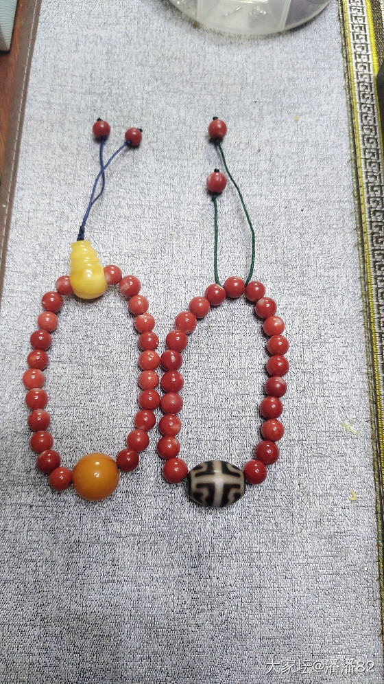 王同学手串已到位_珊瑚