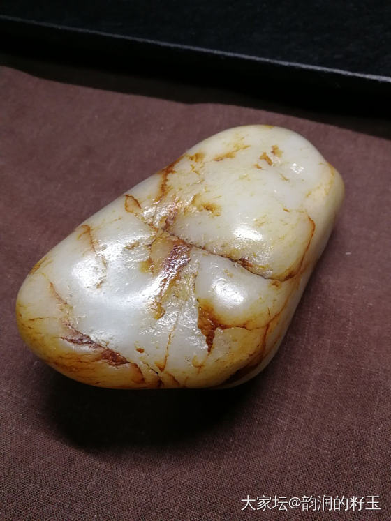 准备切大籽，陆续更新………_和田玉