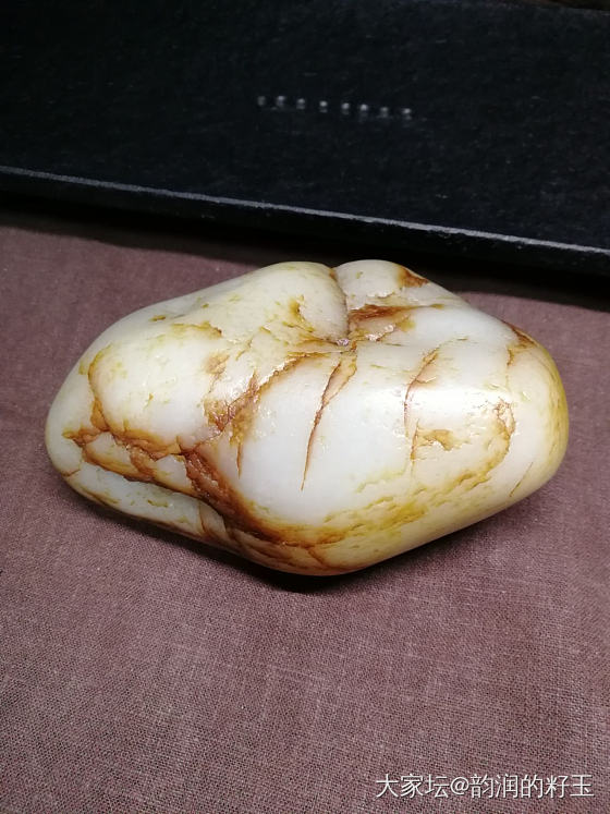 准备切大籽，陆续更新………_和田玉