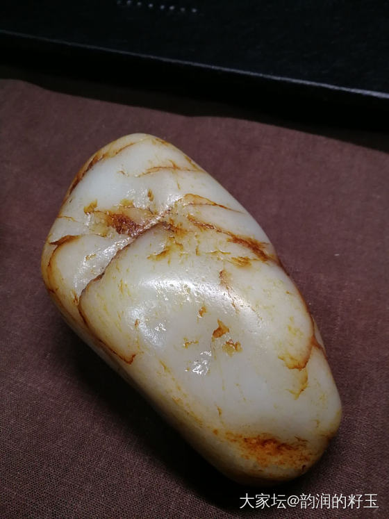 准备切大籽，陆续更新………_和田玉